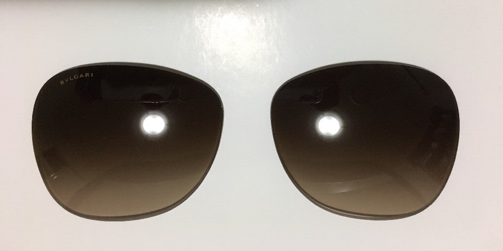 Genuine BVLGARI 8130 Replacement Lenses - Gradient Brown