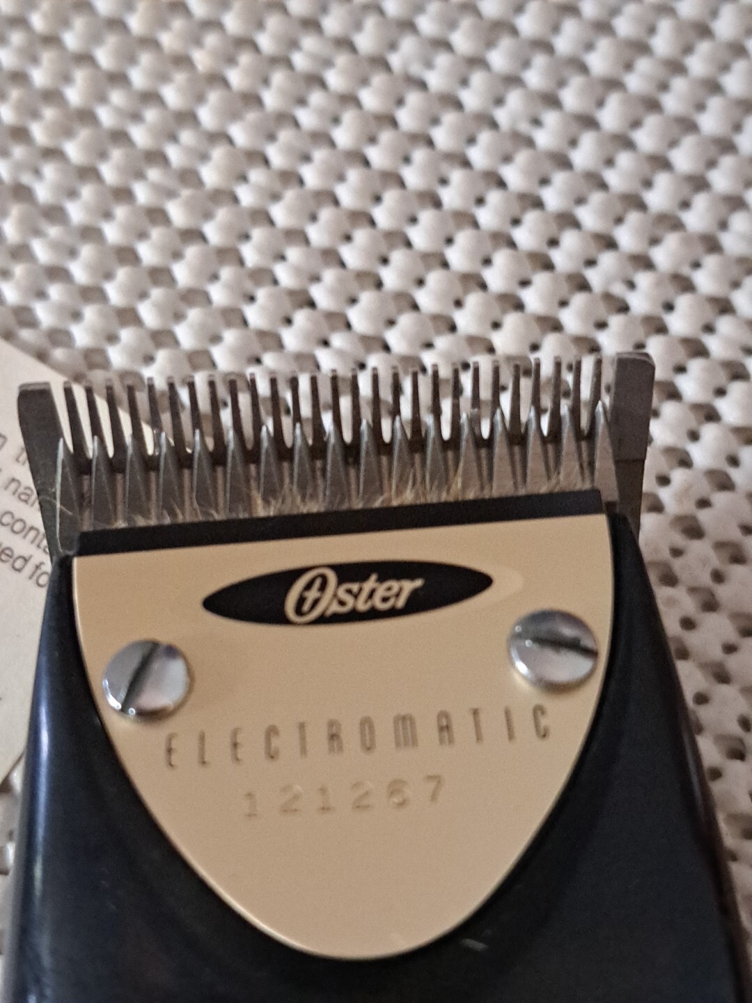 Vintage Oster Electromatic Model 23 Horse Animal Clippers w/Original Box Works