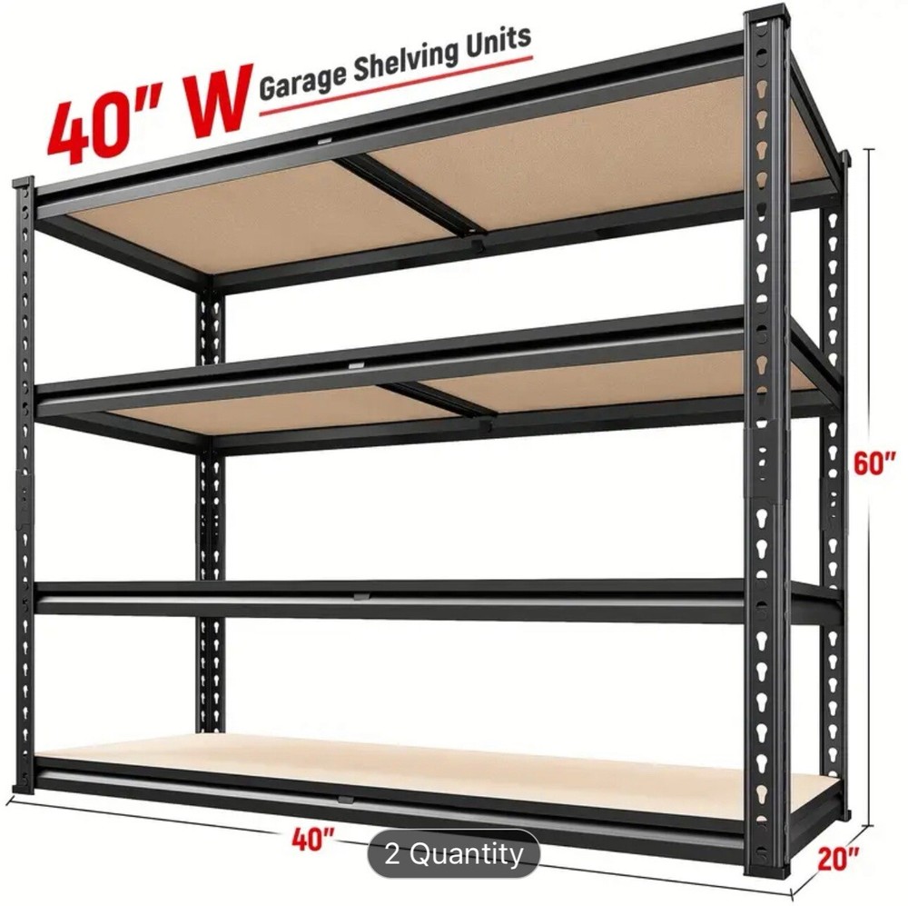 Heavy Duty Garage Storage Shelves