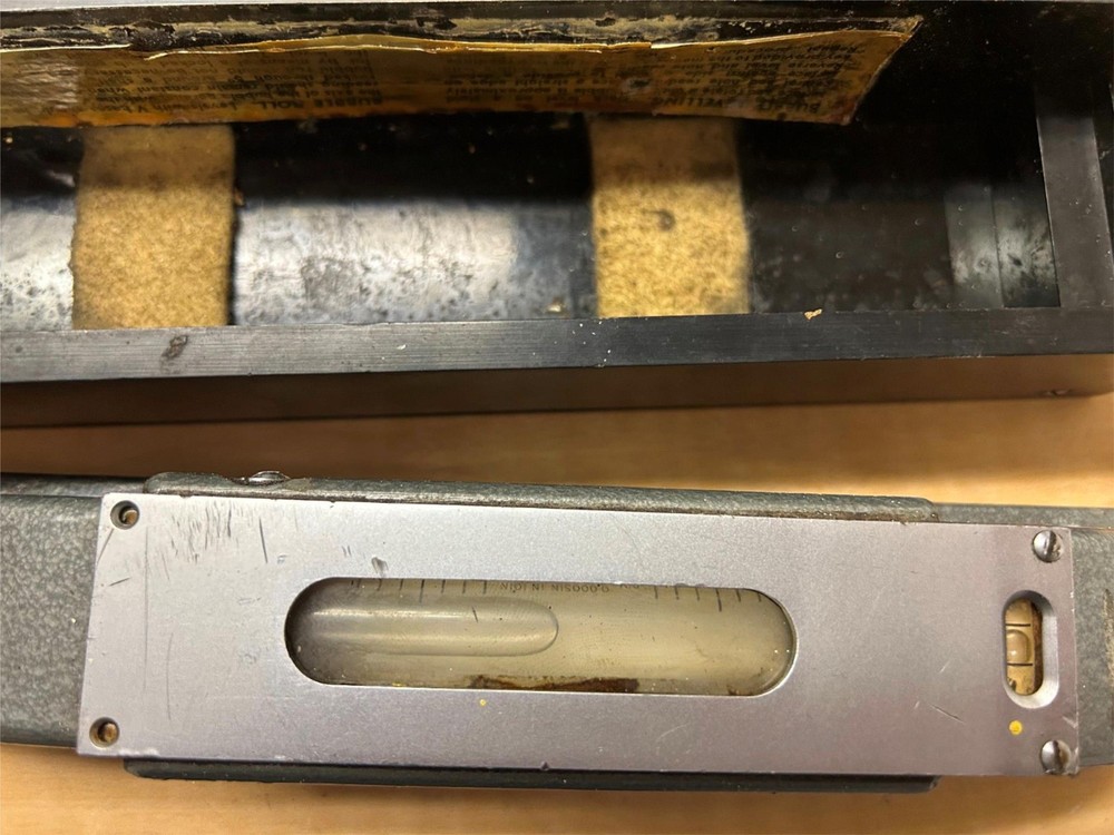 *JM* HILGER & WATTS TB26-2 8" PRECISION BLOCK LEVEL (WUR84)