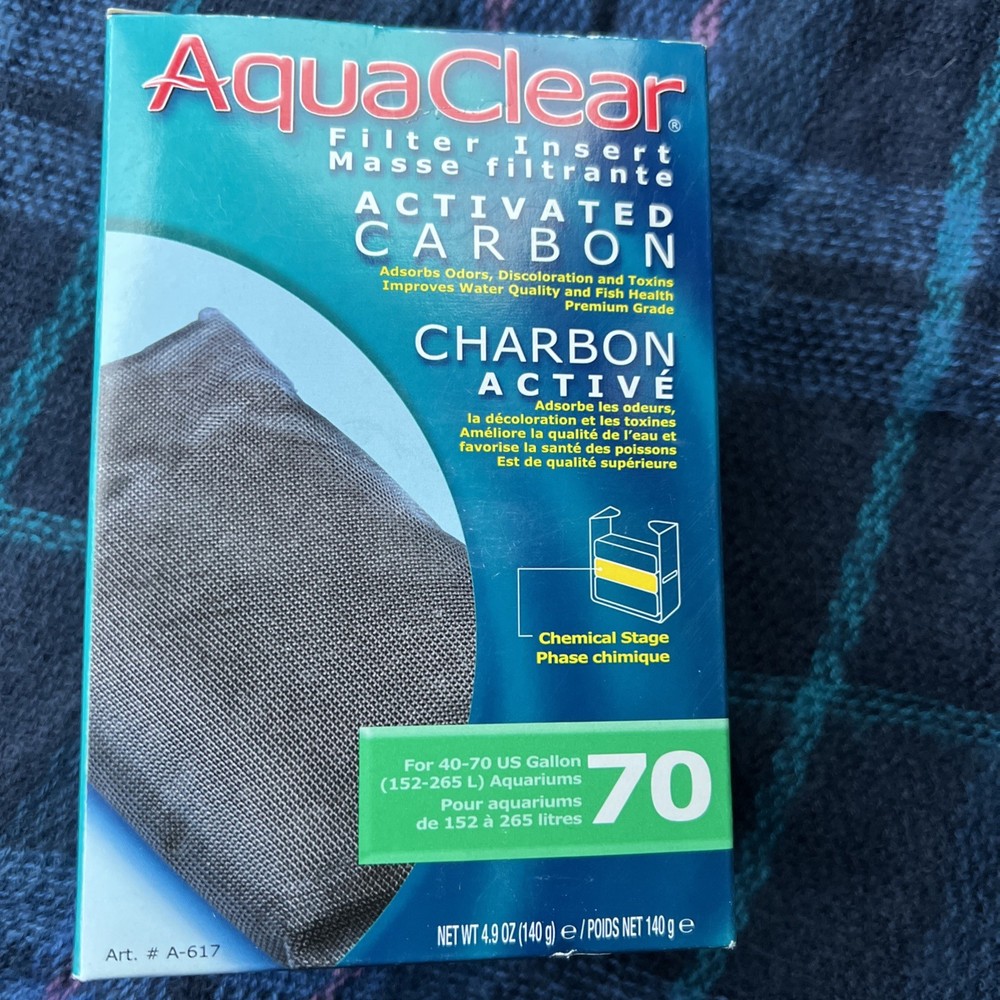 AquaClearFikter insert 70 Activated Carbon 4.9 Oz