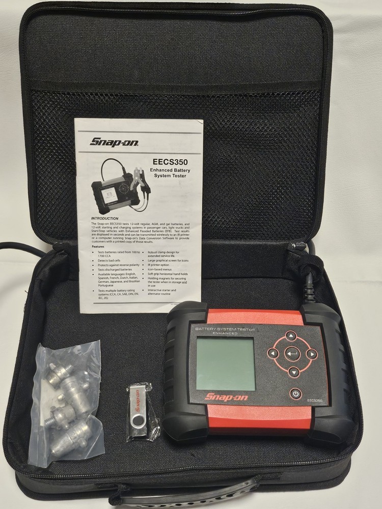 Snap-on EECS350 Enhanced Battery System Tester