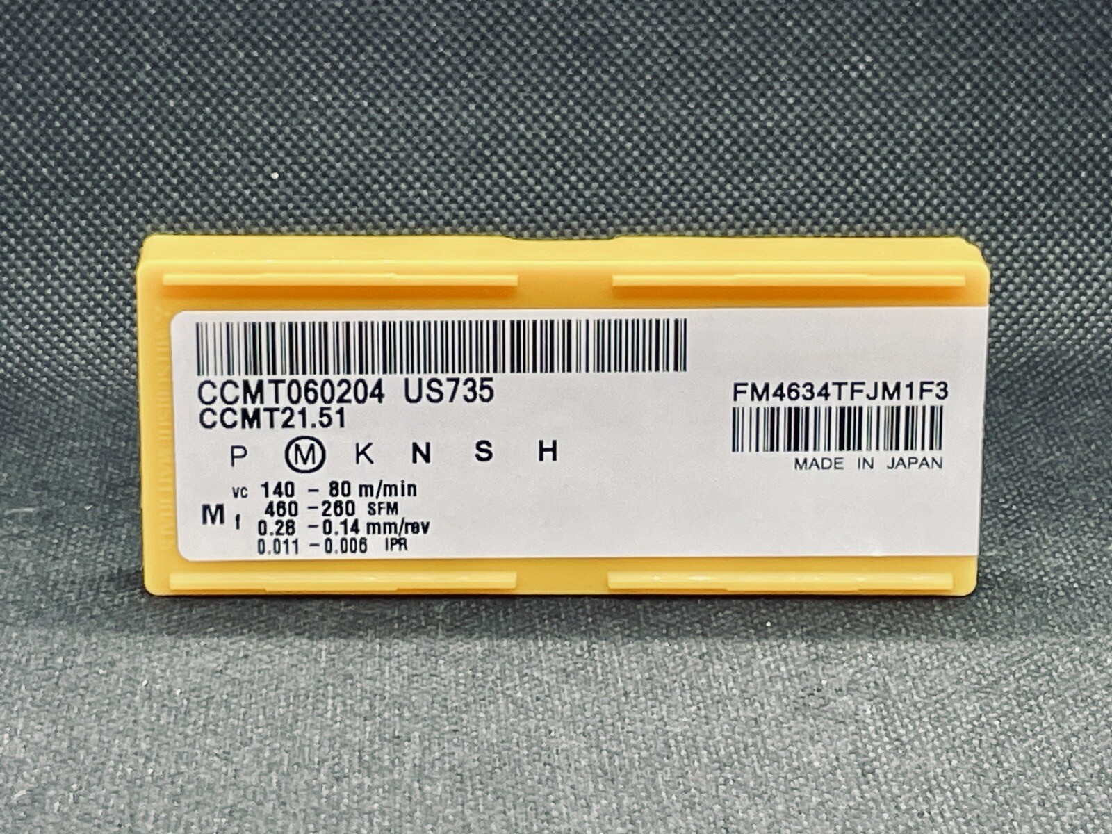MITSUBISHI DIAEDGE CCMT 21.51  CCMT 060204 US735 Carbide Inserts 10 PCS