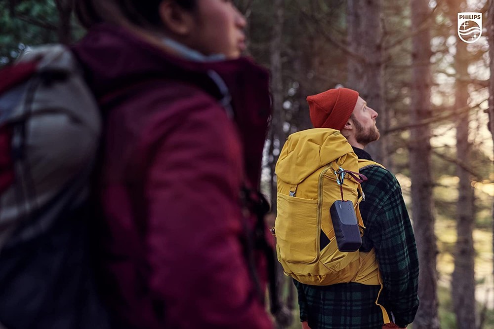 Philips S4807 Waterproof Wireless Bluetooth Speaker - Black