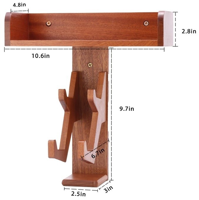 Wood Controller Holder