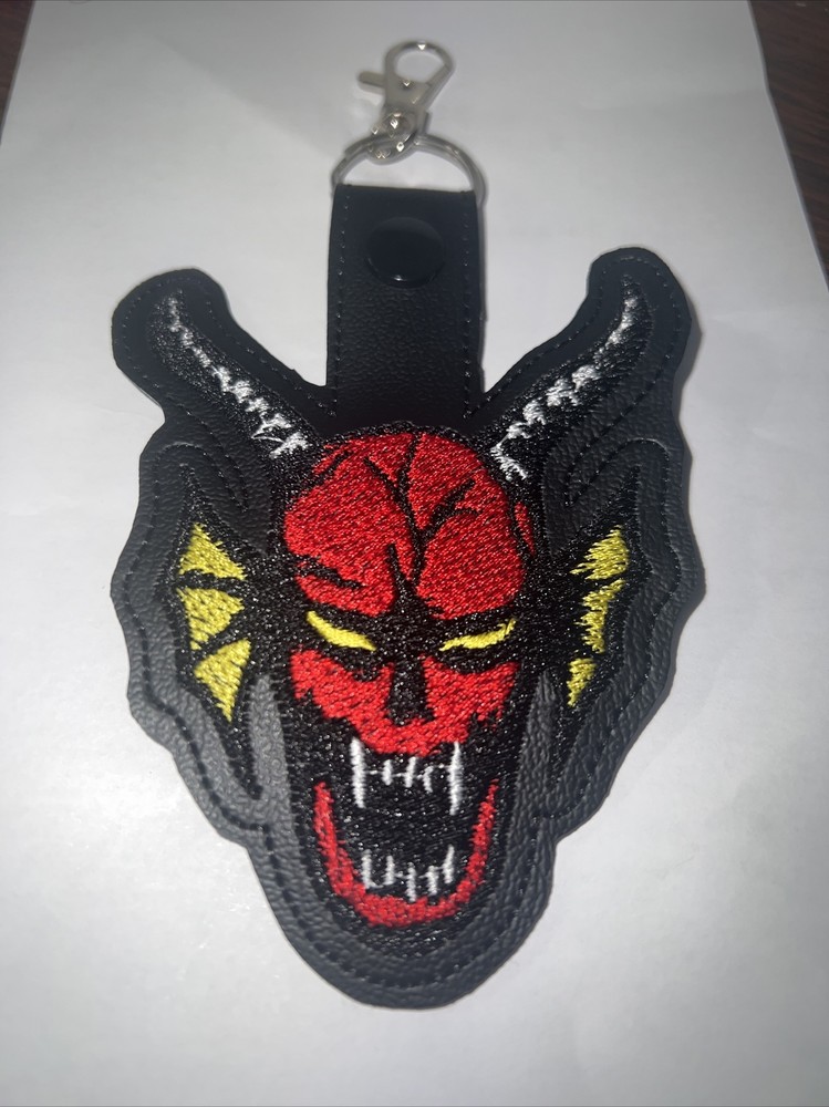 Hellfire club stranger things Embroidered Key Chain