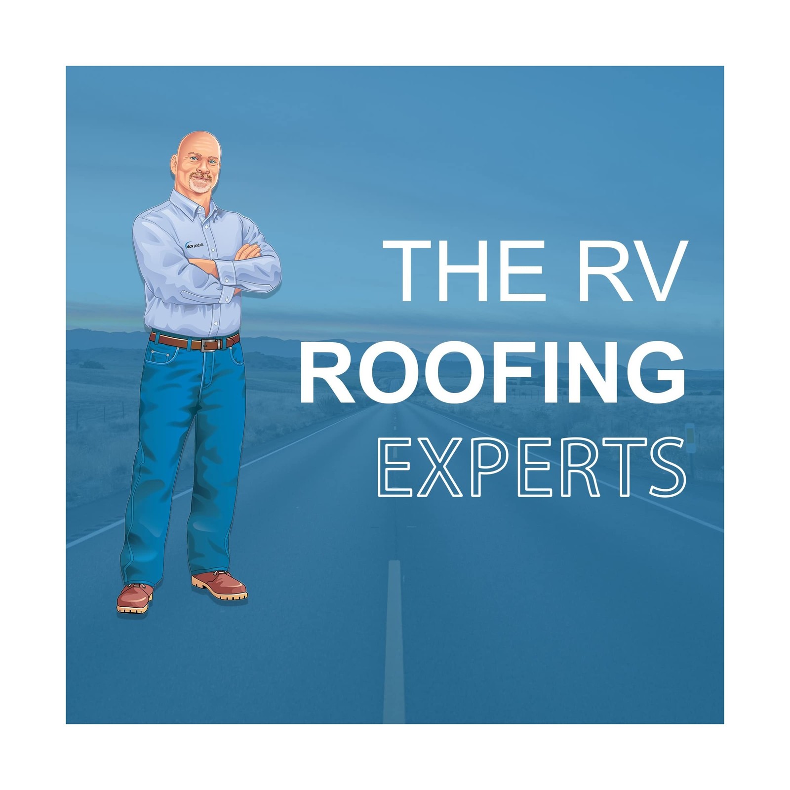 Dicor RP-CRC-1 EPDM Rubber Roof Acrylic Coating Part 2 - White, 1 Gallon