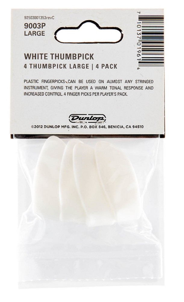 DUNLOP 9003P Thumbpicks with FREE Shipping