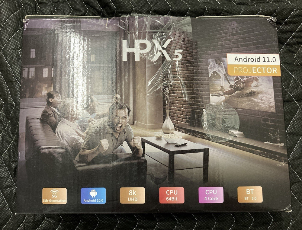 HPX5 LED Android 11.0 Projector 4k