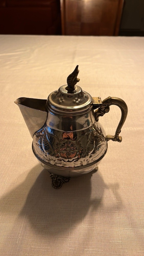 Vintage Stainless Steel Tea Set