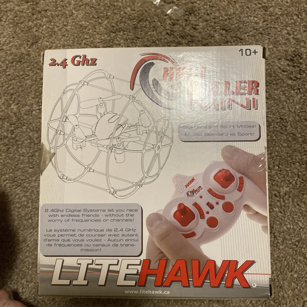 High Roller Mini Lite Hawk Drone RC Quadcopter New In Package
