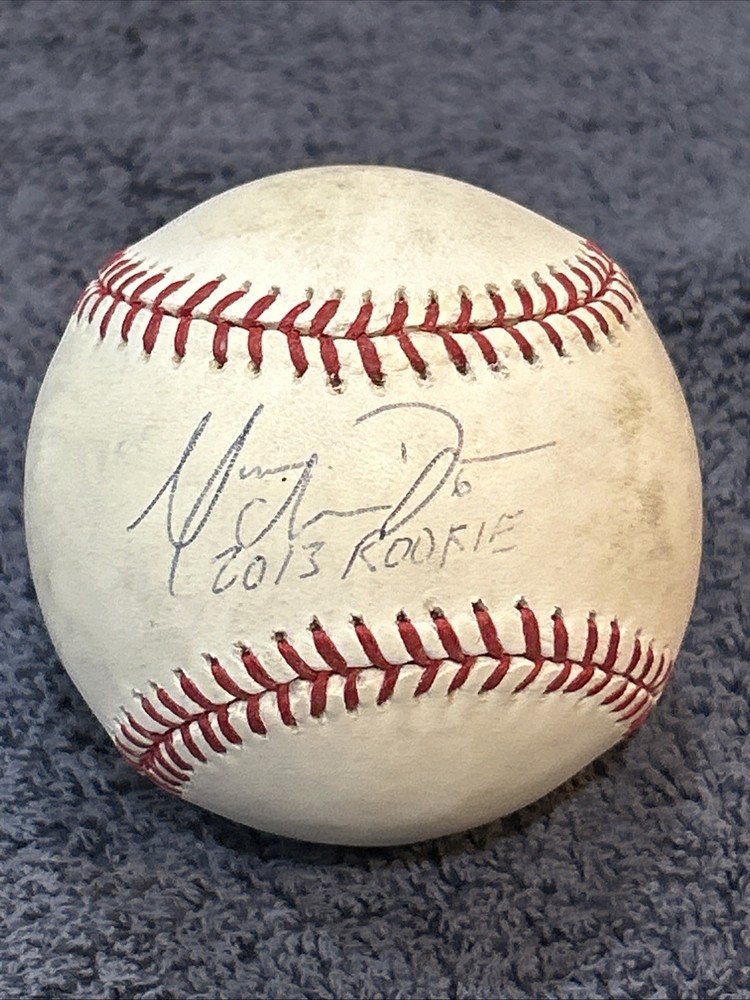 matt den dekker signed baseball autograph ball auto Q