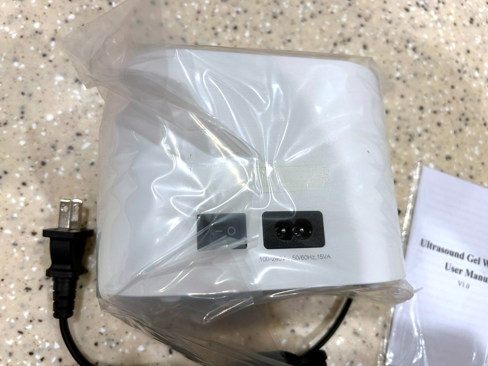 NEW! Ultrasound Gel Warmer Lite, Digital Temperature Control, Standard Bottle