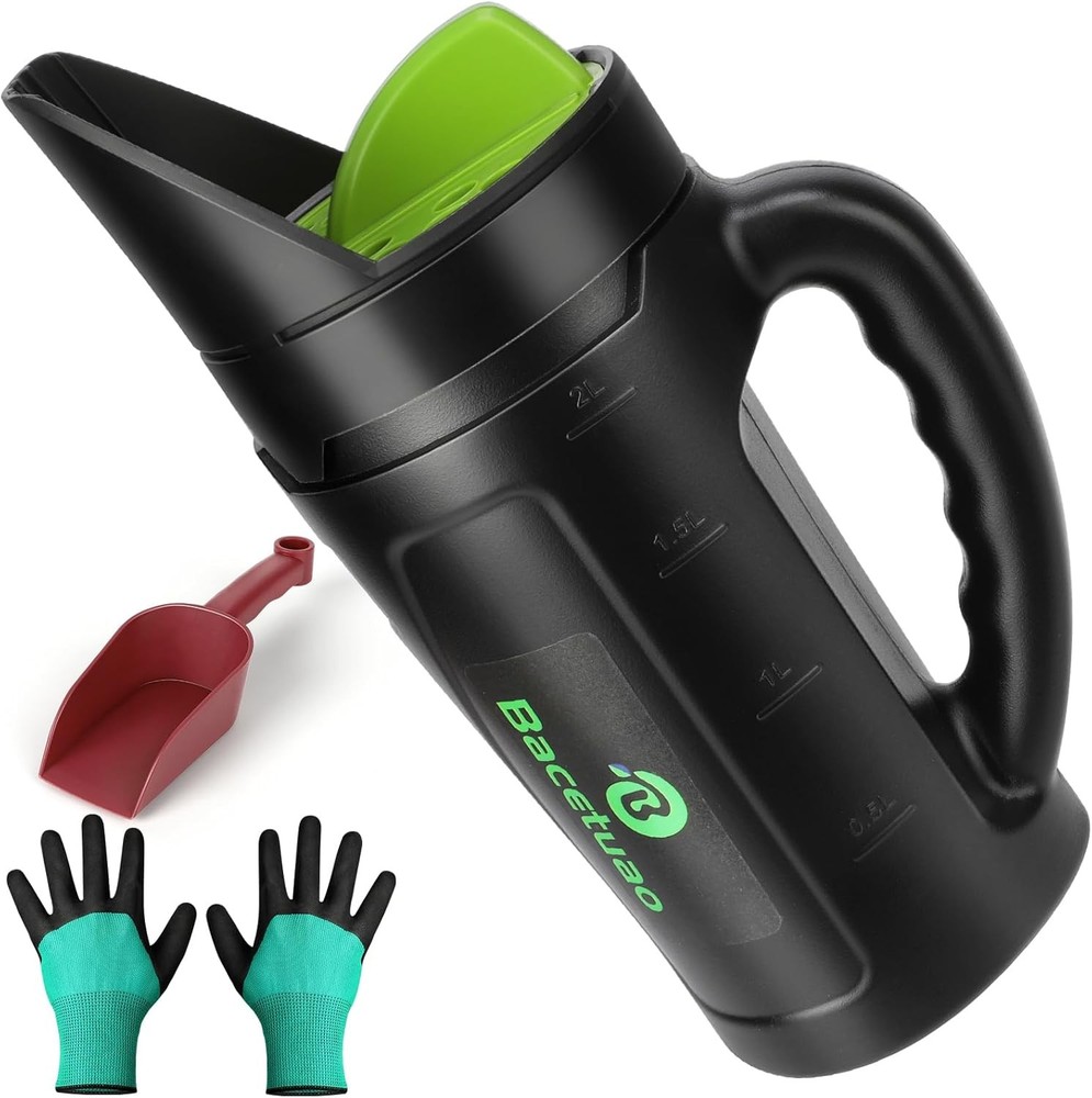 Hand Spreader Shaker, Multiple Adjustable Opening Sizes for All Purpose for Gras