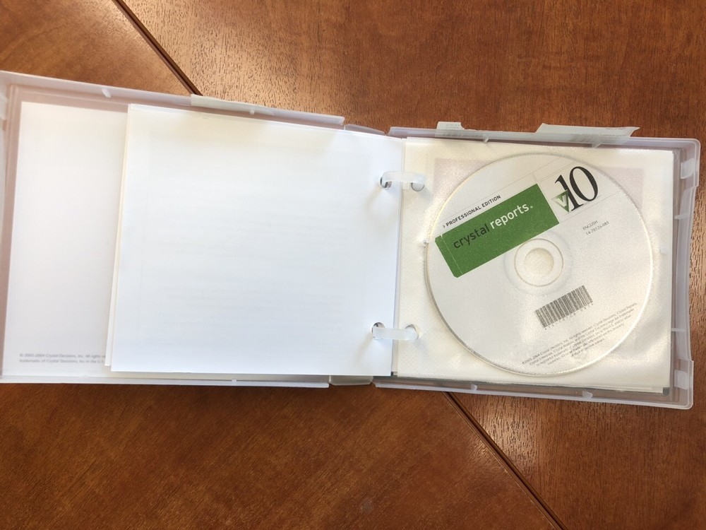 Crystal Reports 10 Professional Edition