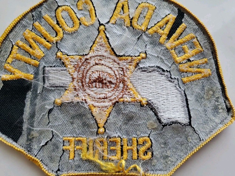 OBSOLETE Nevada County Sheriff California Patch