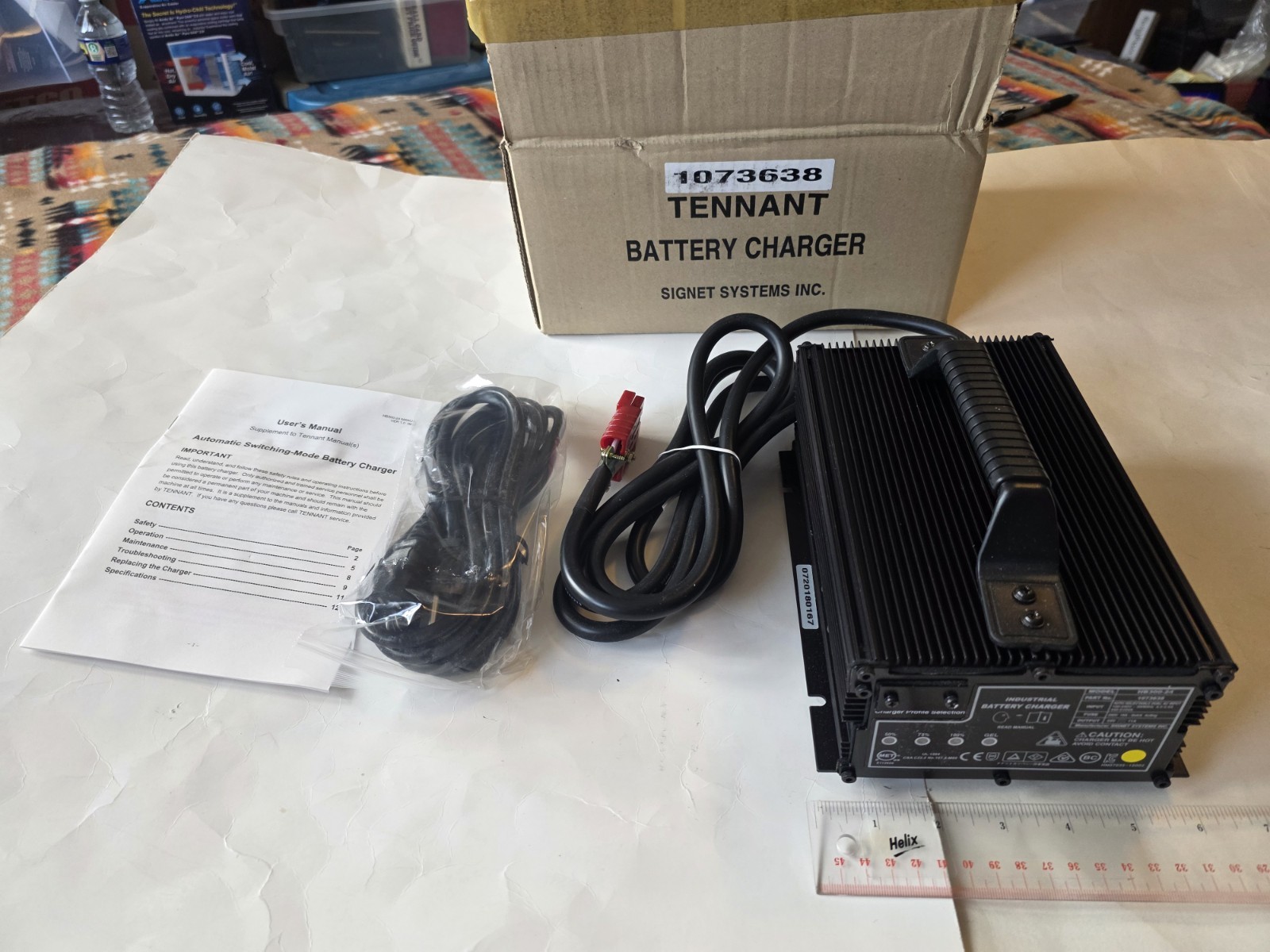 Tennant 1073638 Offboard Charger 24V  11A Var Vac 1PH 50/60HZ By Signet Systems