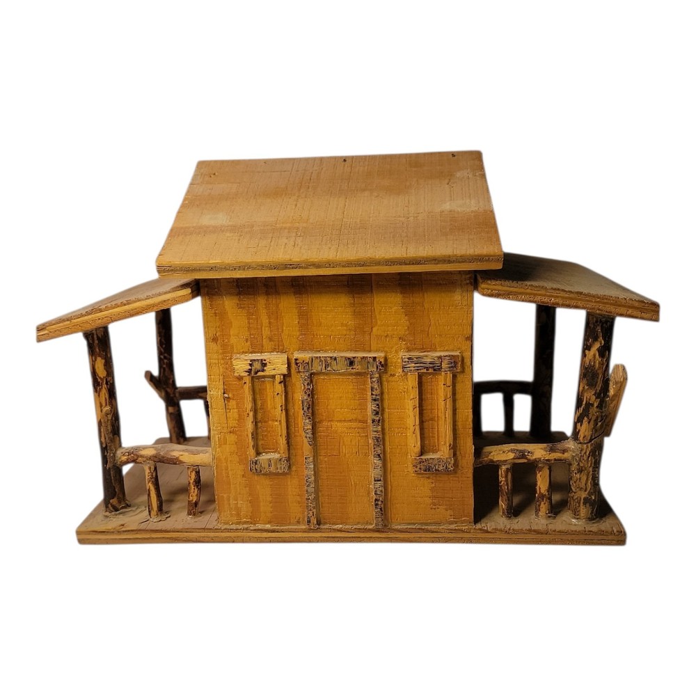 Bird House Made From Cedar