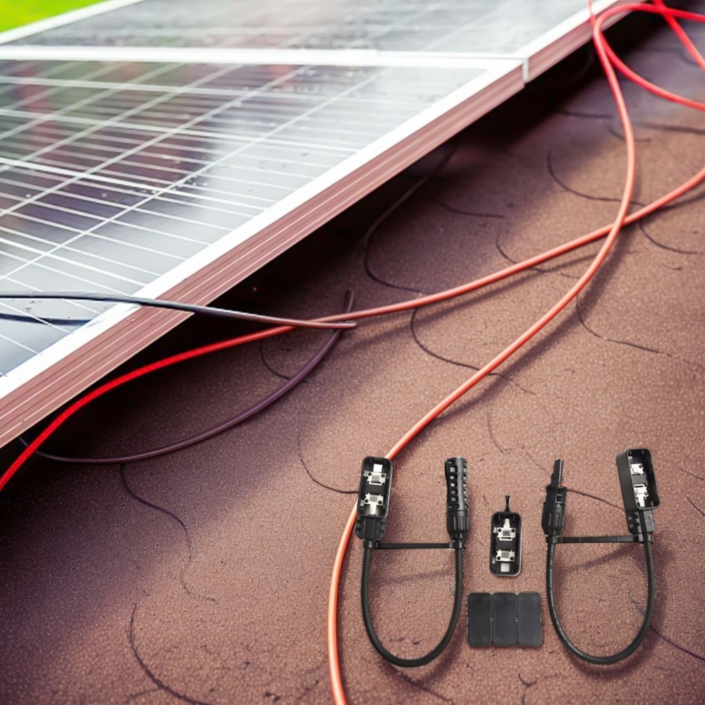 Solar Panel 3-split Junction Box 1500V/30A IP67 photovoltaic Module Confluence