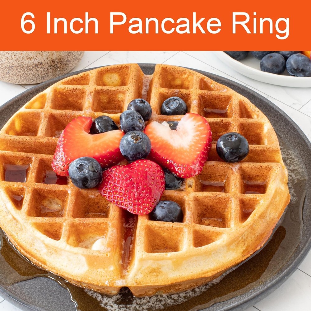Pancake Ring 6 Inch 2 Pack New