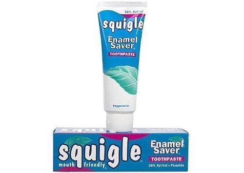 Squigle Enamel Saver Toothpaste Peppermint 4 oz.