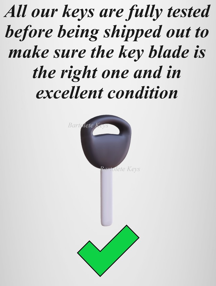 Replacement Car Key Blank Fits 2011 Kia Rondo