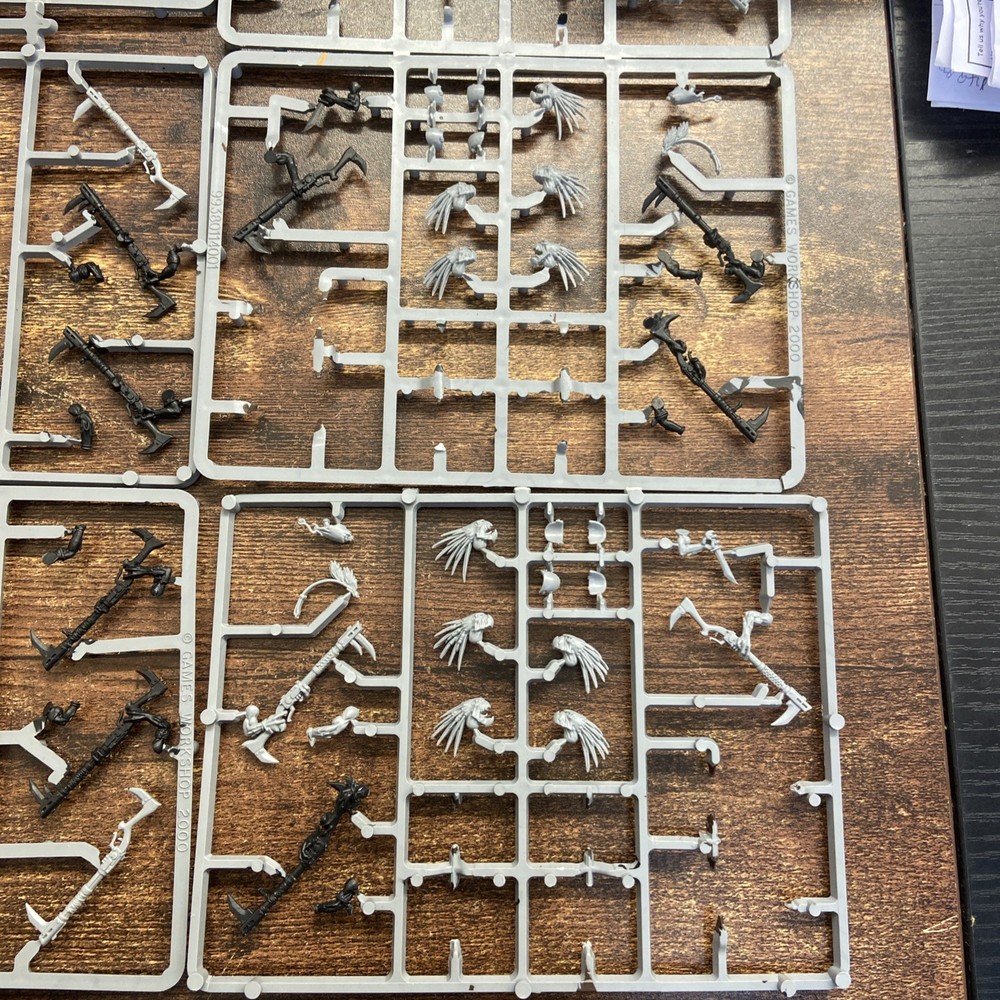 Vintage 2000s Games Workshop Sprews,