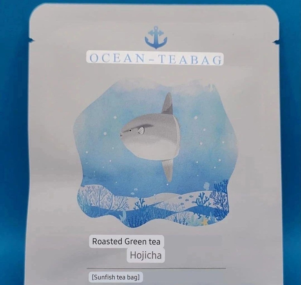 Sunfish Hojicha Tea Bag - Ocean Teabag