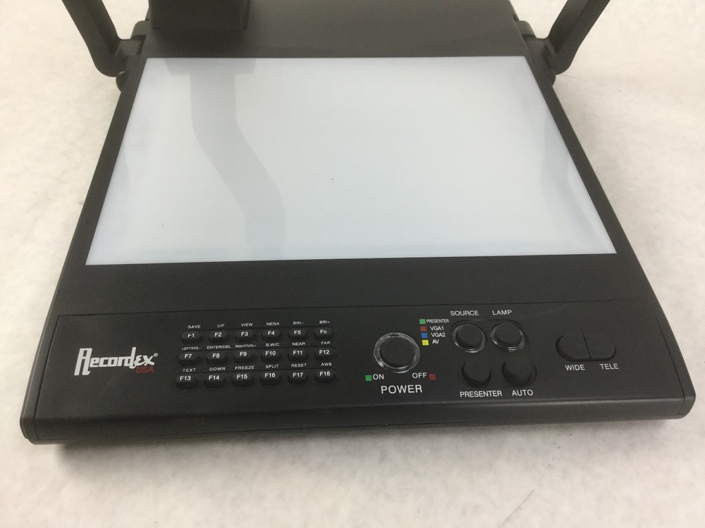 RECORDEX LBX-500 IMMCAM DESKTOP DOCUMENT CAMERA, Works