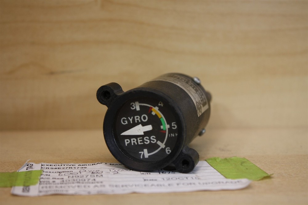 Instrument Tech 6001-100-2 Gyro Pressure Indicator