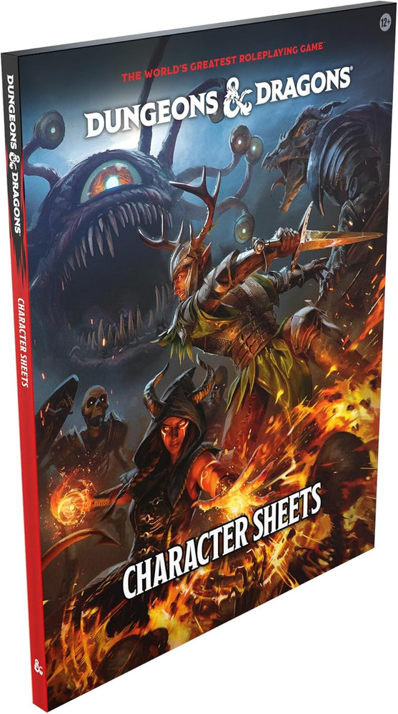 2024 Character Sheets Player Accessories