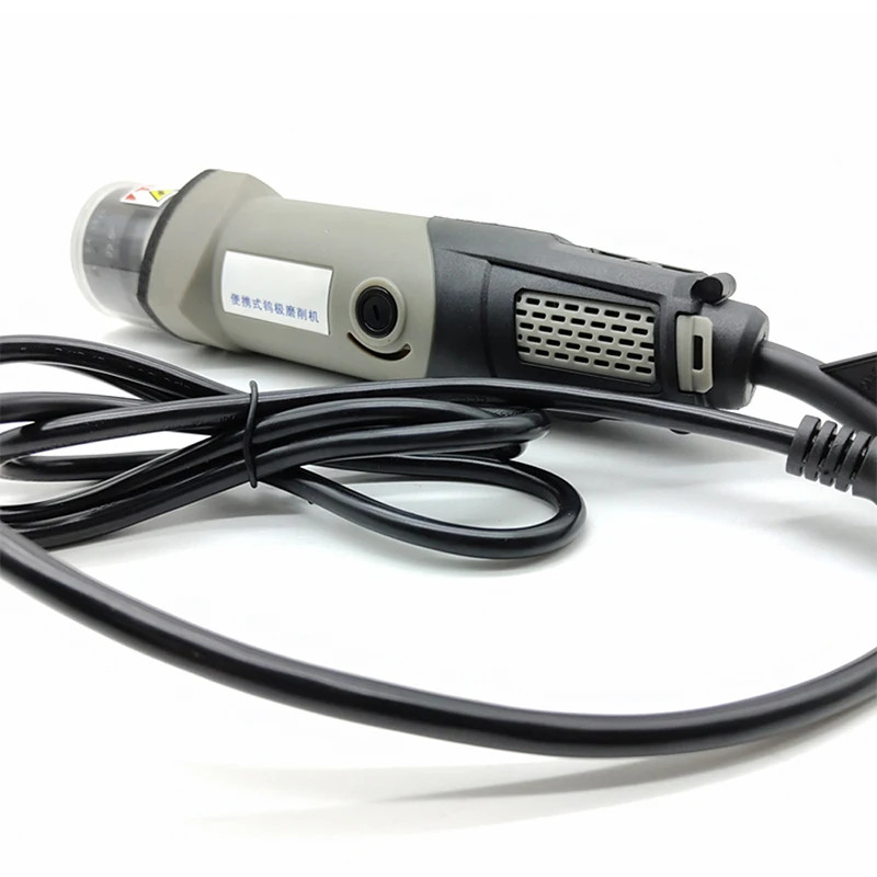 Handheld Tungsten Electrode Sharpener Dustproof Grinding Machine Portable GM400
