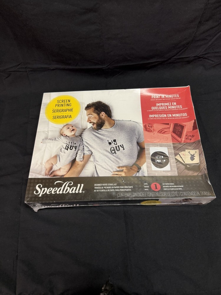 Speedball Paper Stencil Beginner Screen Printing Kit