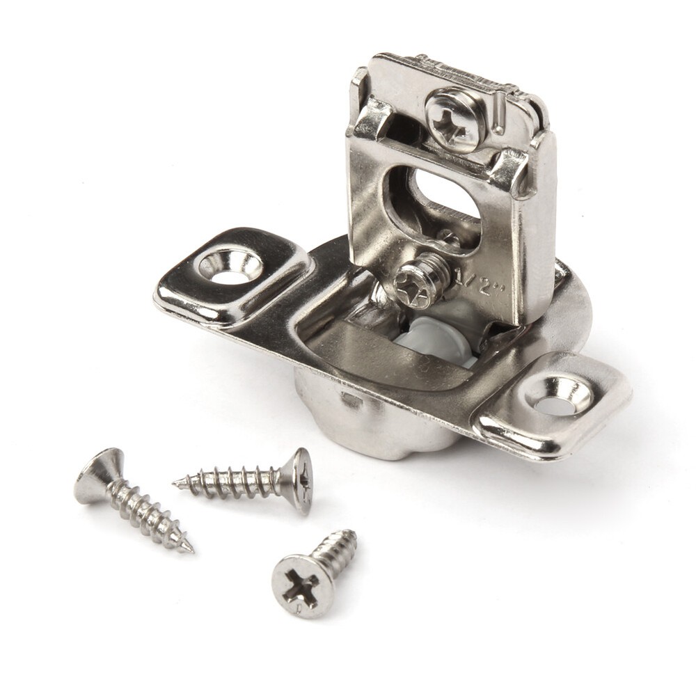 5 Pack 1/2" Overlay Soft Close Face Frame 105° Compact Cabinet Hinge Handware US