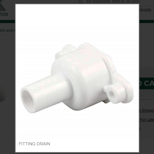 FITTING DRAIN #9091140-01
