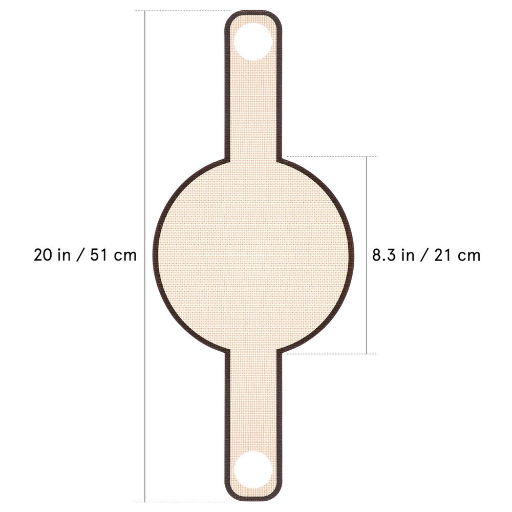 Glass Non Stick Baking Mat Bread Dough Transfer High Temperature Macaron