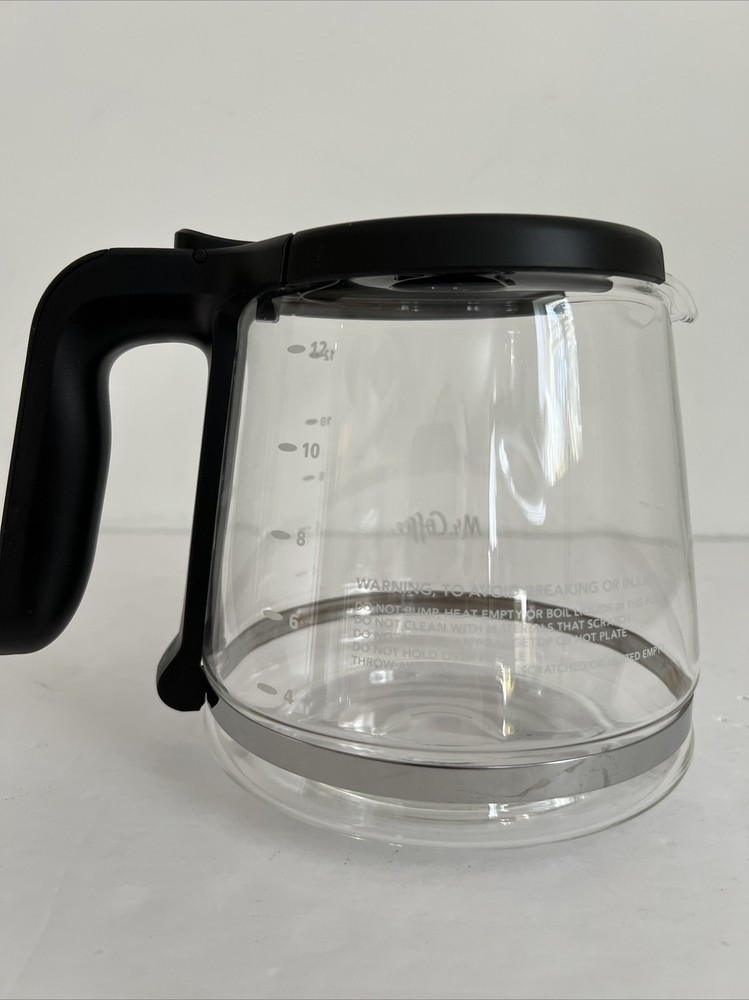 Mr. Coffee 12-Cup Replacement Carafe Black Handle EUC