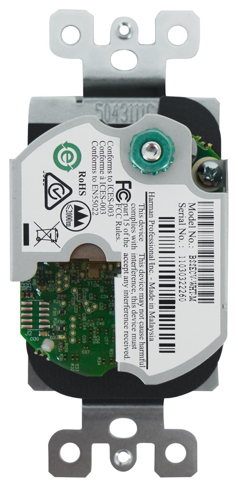 BSS EC-V Ethernet Controller with Volume Control - White - Works with Crown DCI