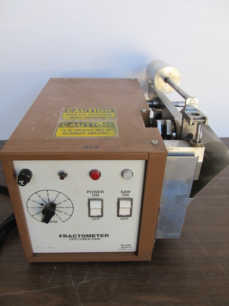 TerraTek Systems 4401 FRACTOMETER SPECIMEN SAW