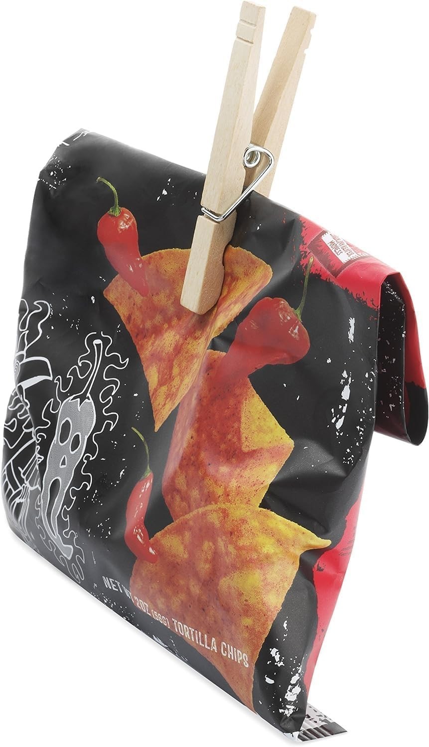 50 Pack Wooden Clothespins Natural Wood Clothes Pins for Hanging and Crafts