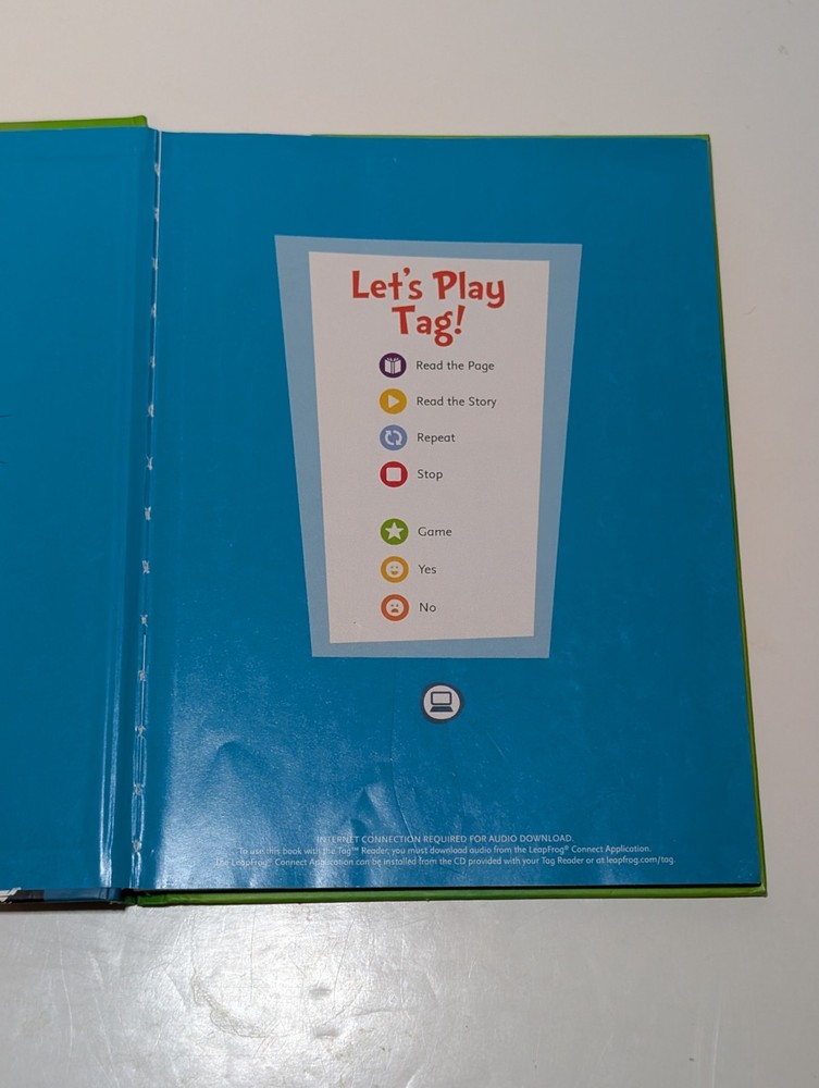 Leap Frog LeapReader TAG Book Dr Seuss Cat In The Hat Developmental Interactive