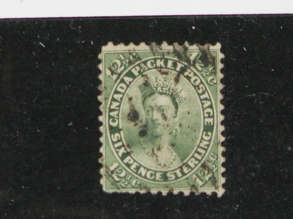 CANADA-SCOTT# 18, USED, SHORT PERF