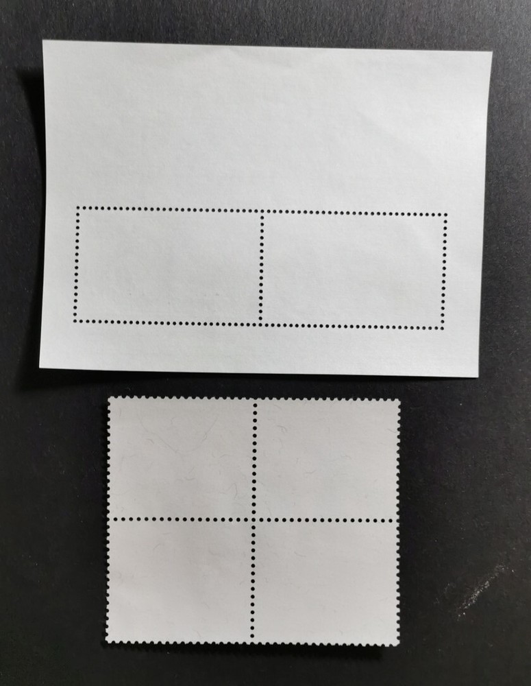 United Nations 2 blocks of 4 UMM- 1990 & 1992.