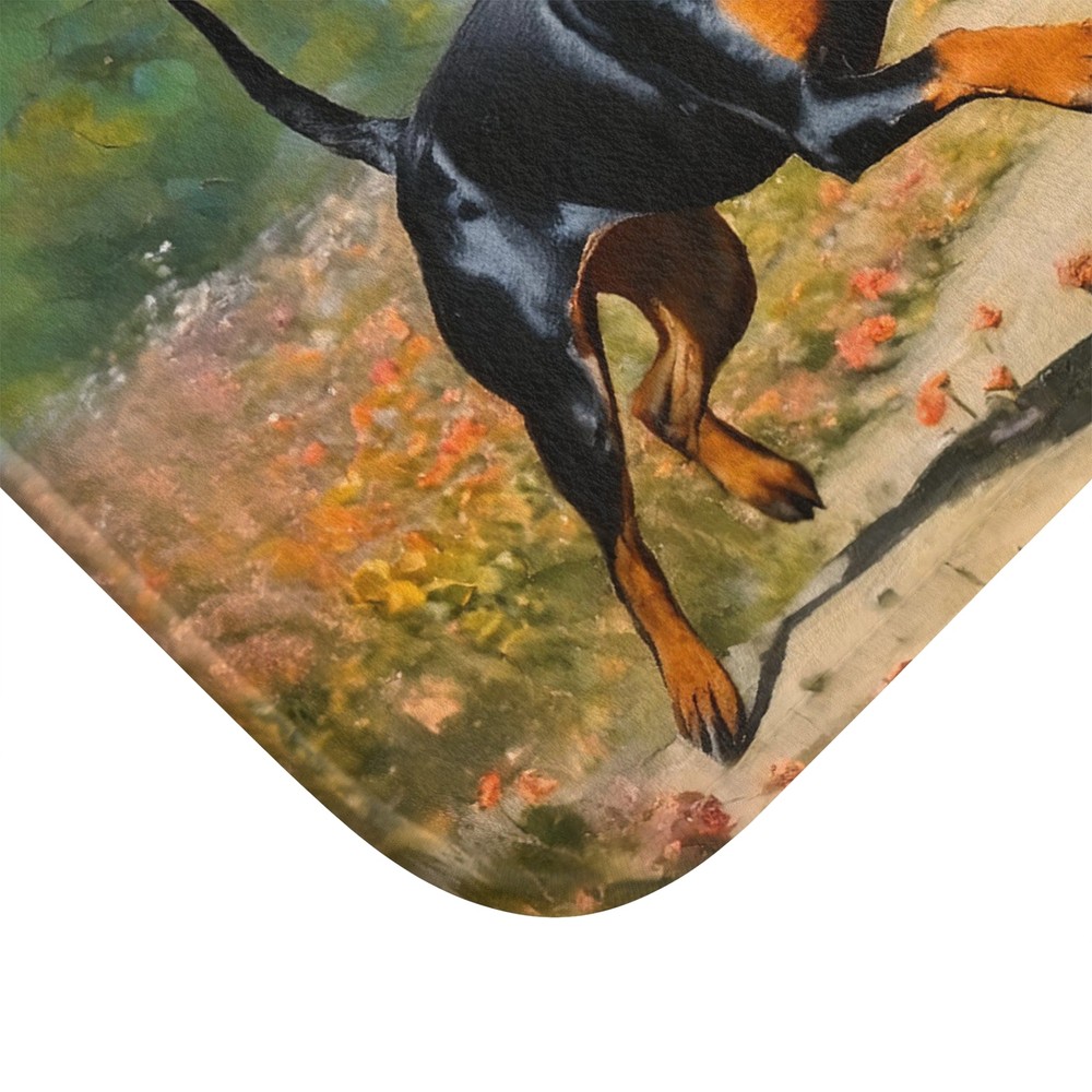 Manchester Terrier - Bathroom Rug Mat -