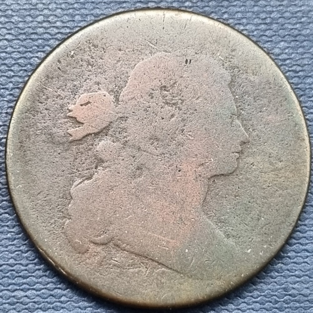 1798 Draped Bust Large Cent 1c Circulated #78447