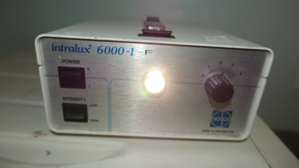 Intrulux 6000-1-F Pn 22012 Microscope Illuminator Light Source