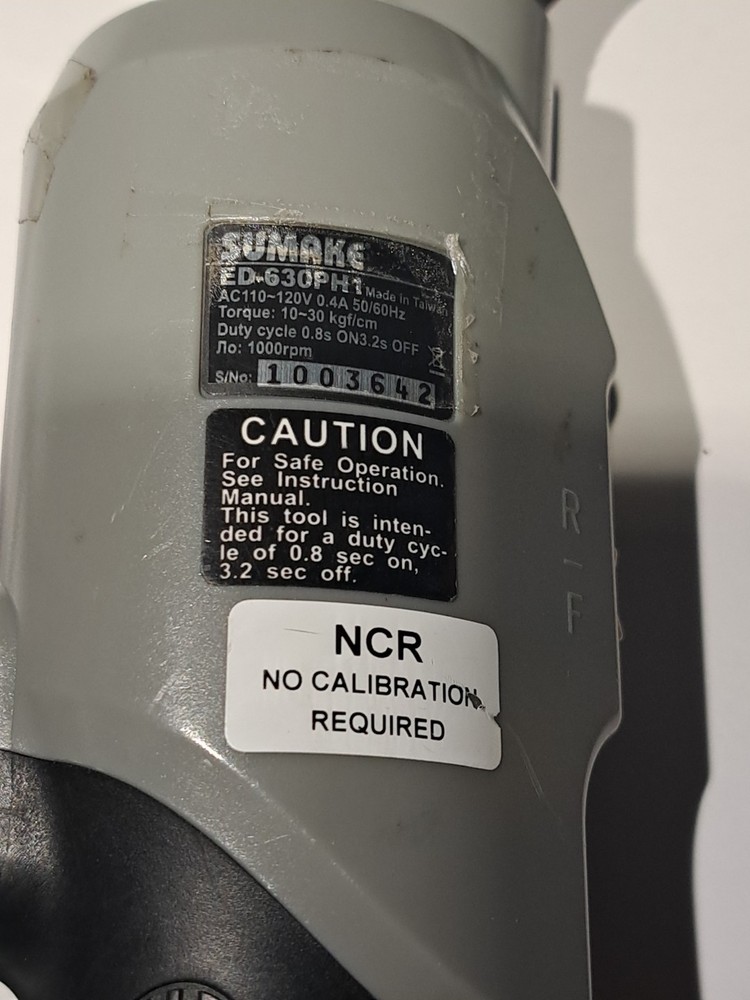 Sumake Torque Driver High Speed Model ED630- Ph1