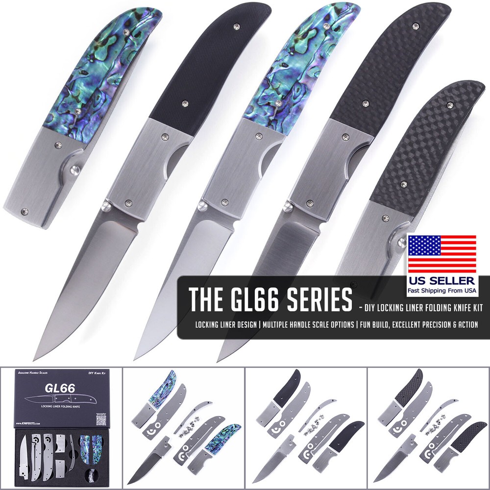 GL66 - DIY Folding Knife Making Kit - USA Design