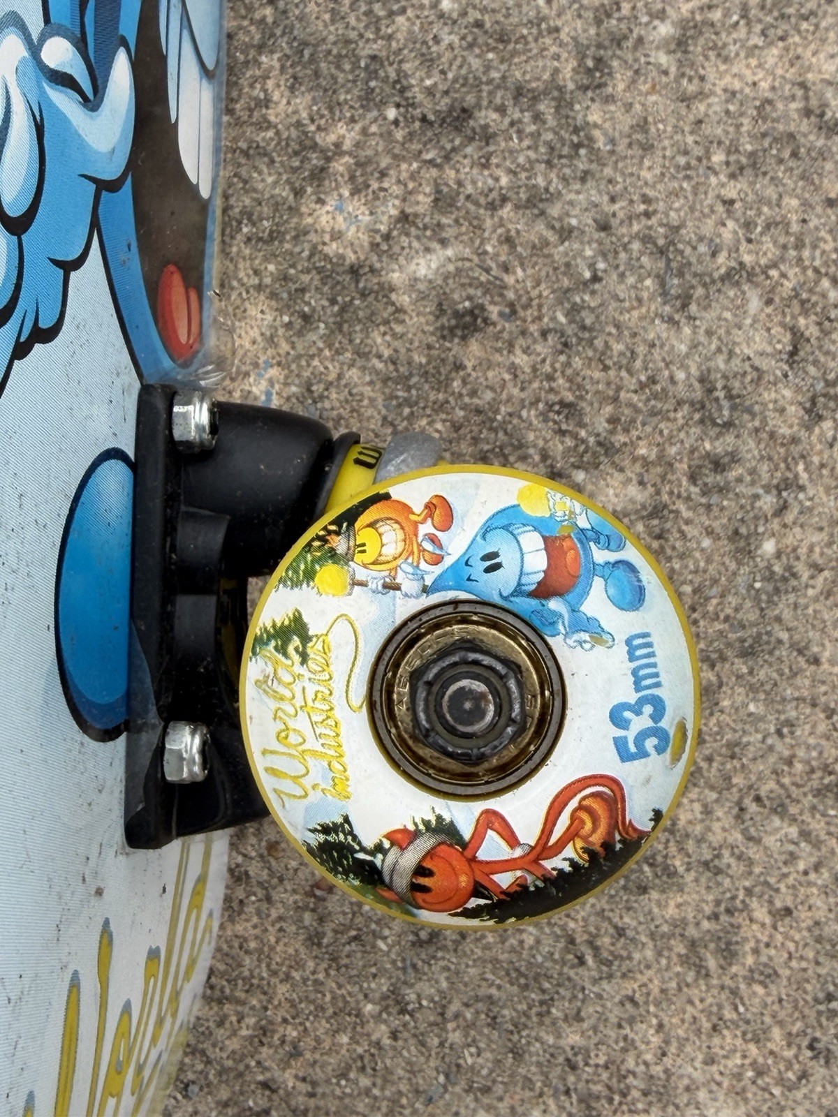 VTG WORLD INDUSTRIES Flameboy SNOWCONE Skateboard Complete 7.75