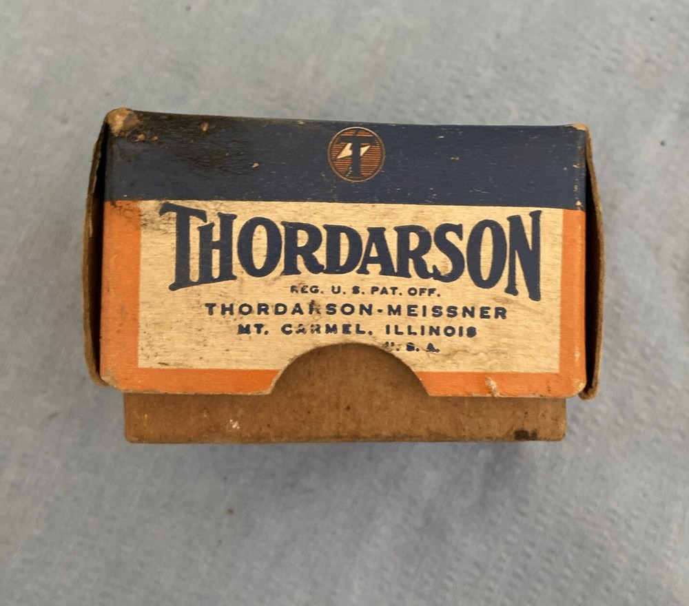 Vintage Thordarson 20A30 Input Transformer Untested